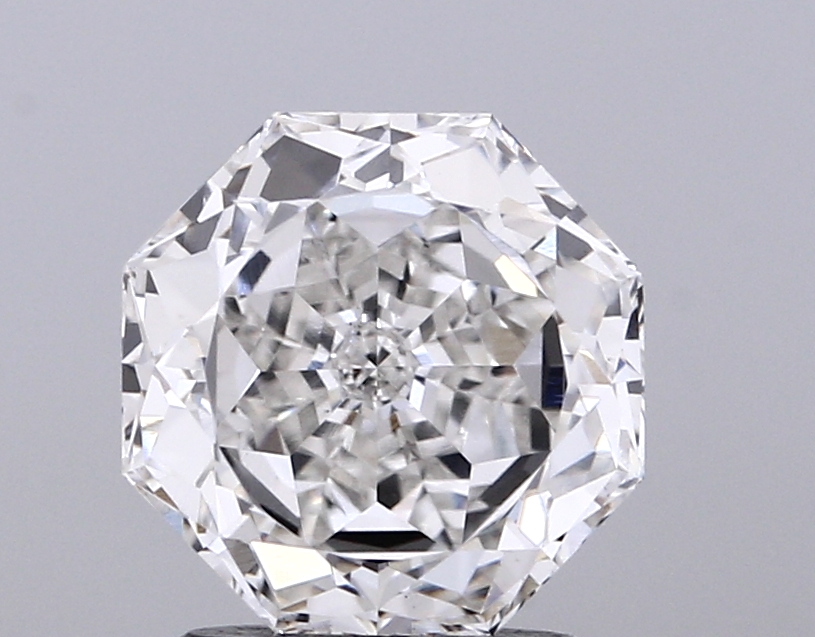 3.00 ct Octagonal, F VS1 IGI CVD