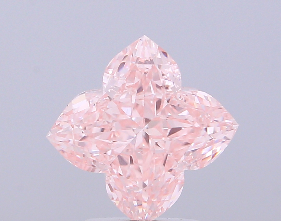 3.02 ct Lily Cut Fancy Intense Pink Lab-Grown Diamond