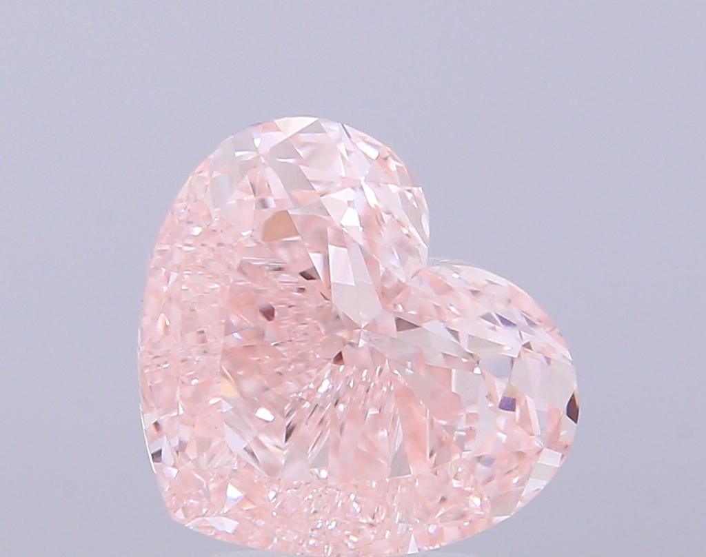 5.03 ct Heart Fancy Intense Pink Lab-Grown Diamond