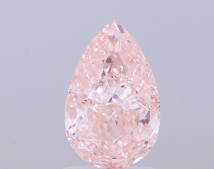 2.00 ct Pear Fancy Pink Lab-Grown Diamond