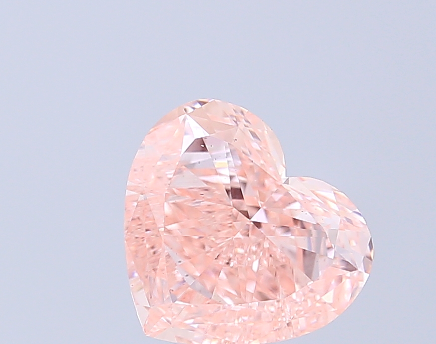 3.01 ct Heart, Fancy Intense Pink VS1 IGI CVD