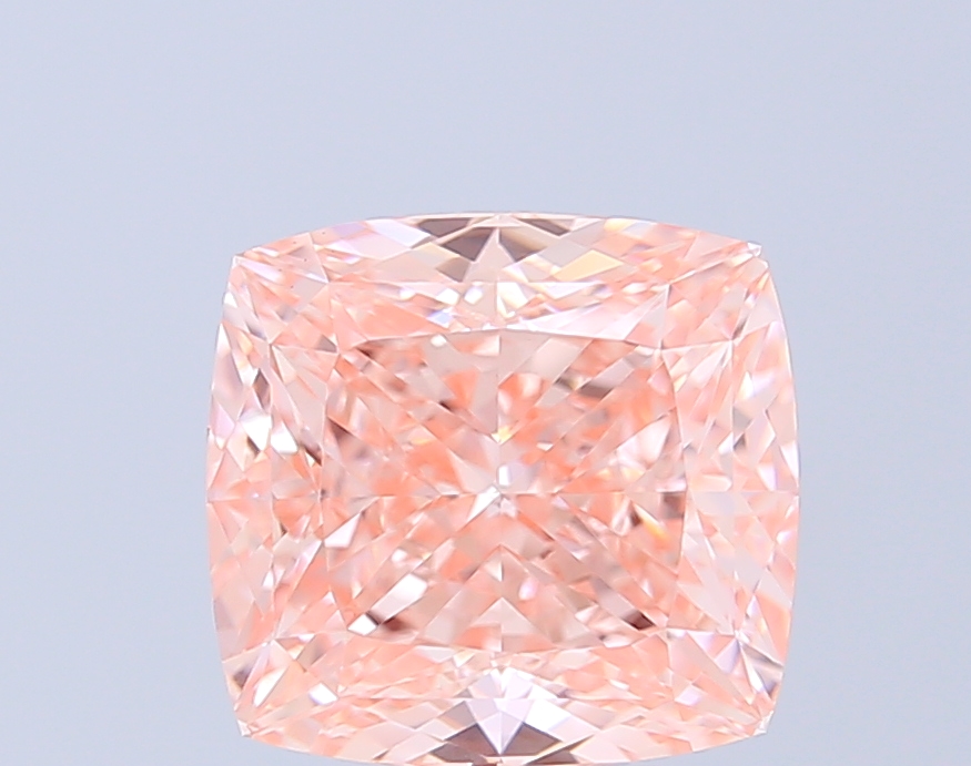 5.03 ct Cushion, Fancy Vivid Pink VVS2 IGI CVD