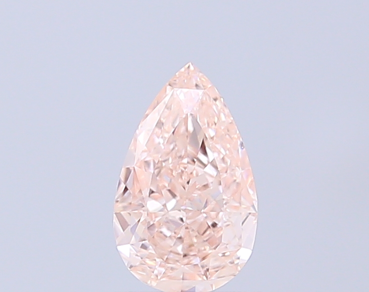 1.00 ct Pear, Light Pinkish Brown VVS2 IGI CVD