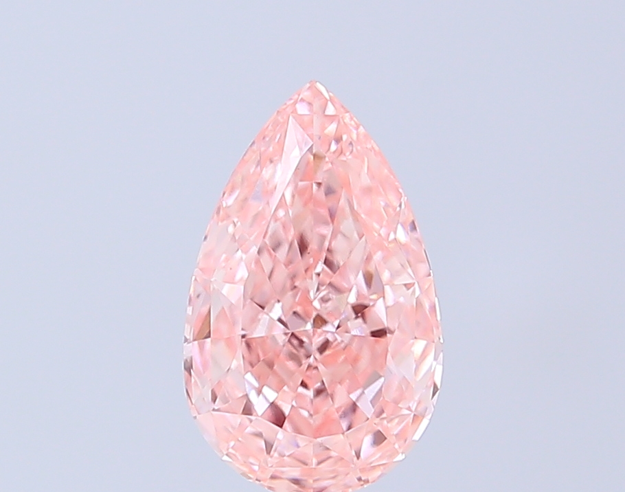 2.02 ct Pear, Fancy Vivid Pink VS1 IGI CVD