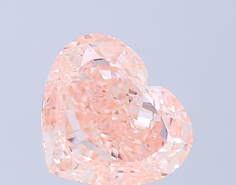 5.00 ct Heart, Fancy Intense Pink VS1 IGI CVD