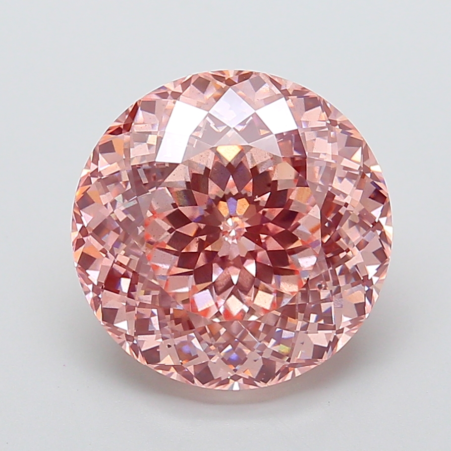 10.05 ct Portuguese Fancy Intense Pink Lab-Grown Diamond