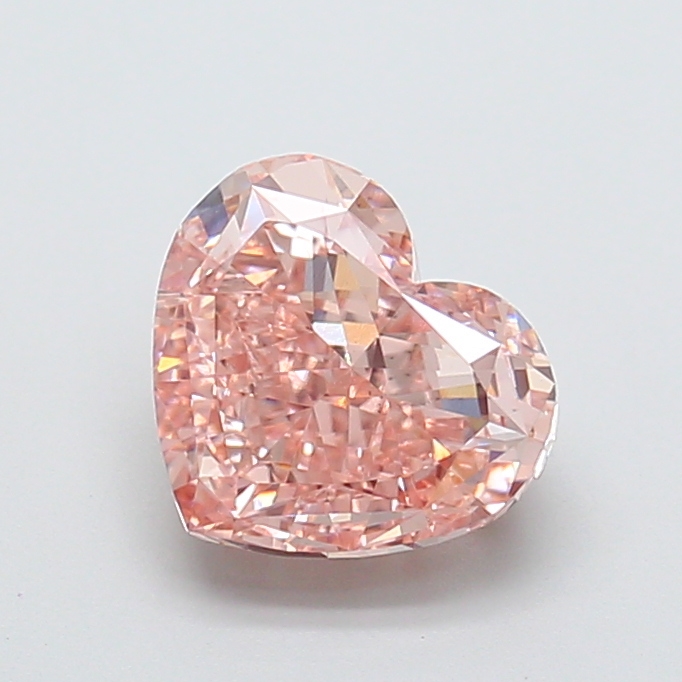 3.00 ct Heart Fancy Intense Pink Lab-Grown Diamond