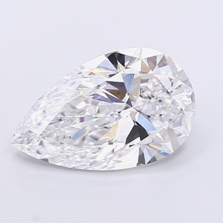 3.58 ct Pear lab grown diamond D VVS2