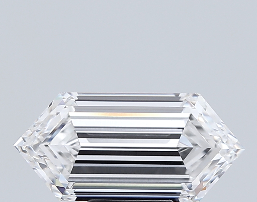 5.16 carat Hexagon diamond