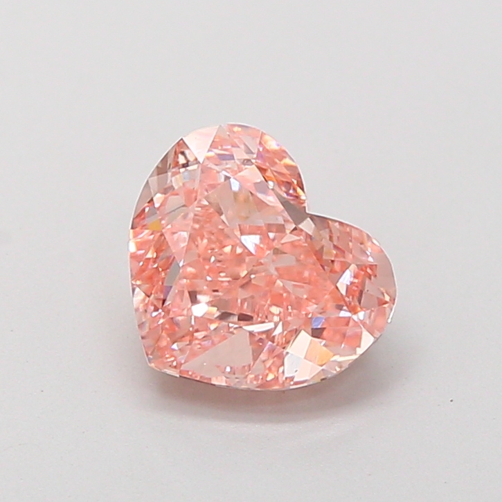 1.83 ct Pink (Vivid) VS1 Heart Modified lab-grown diamond