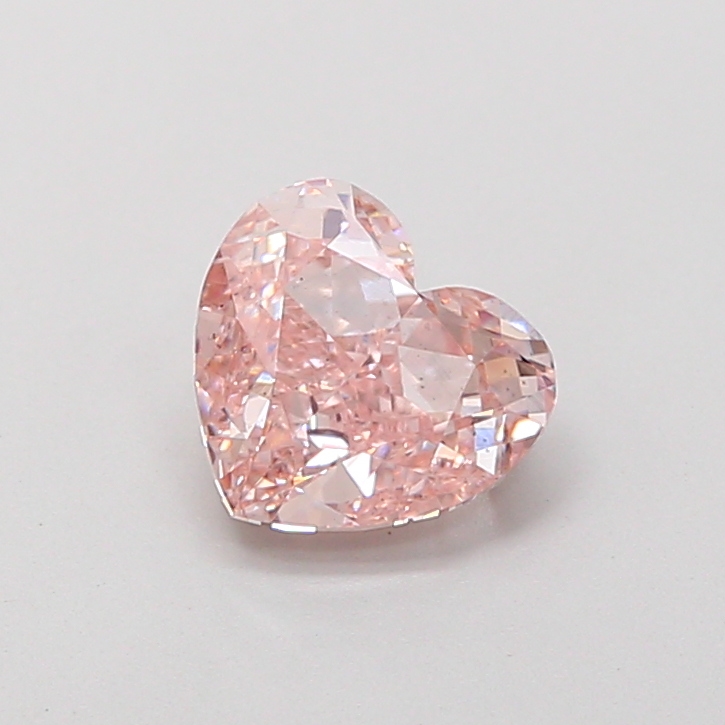 1.44 ct Pink (Intense) VS2 Heart Modified lab-grown diamond