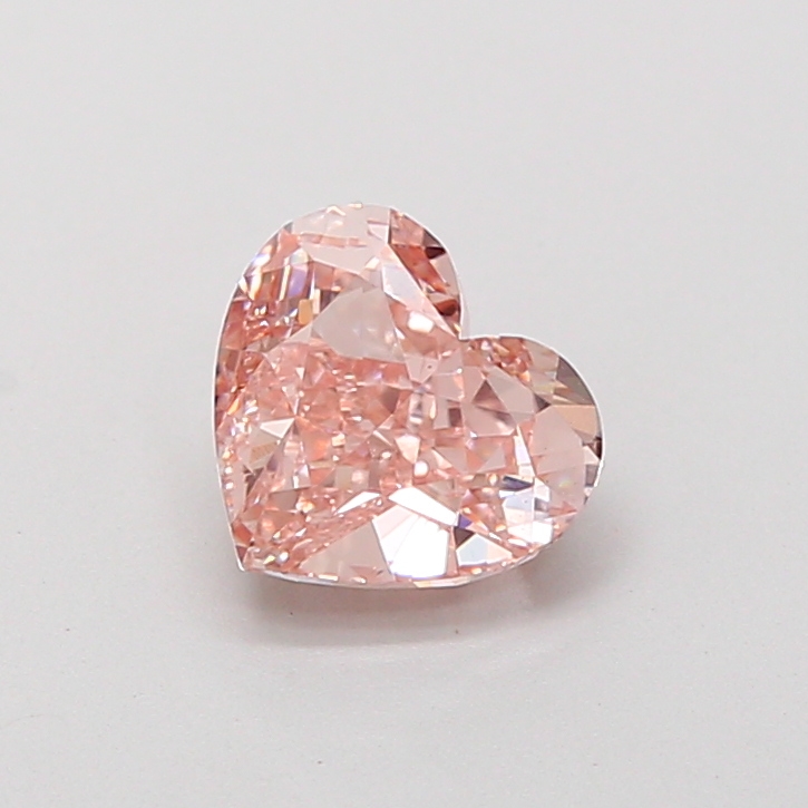 1.43 ct Pink (Intense) VS1 Heart Modified lab-grown diamond