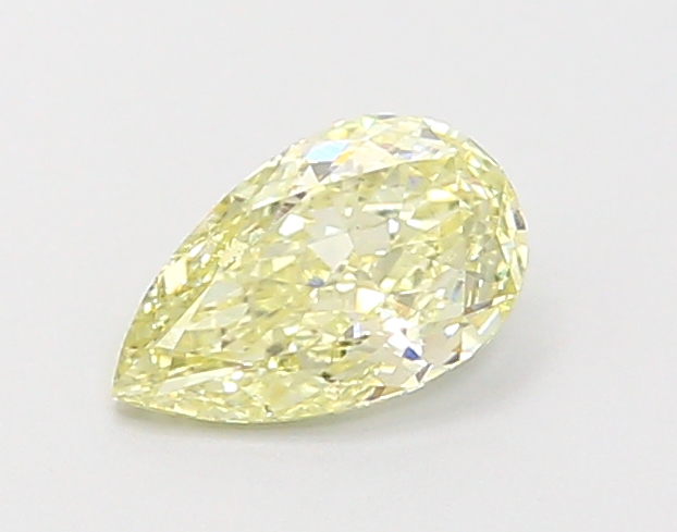 0.64 ct Yellow (Fancy) VS1 Pear Modified lab-grown diamond