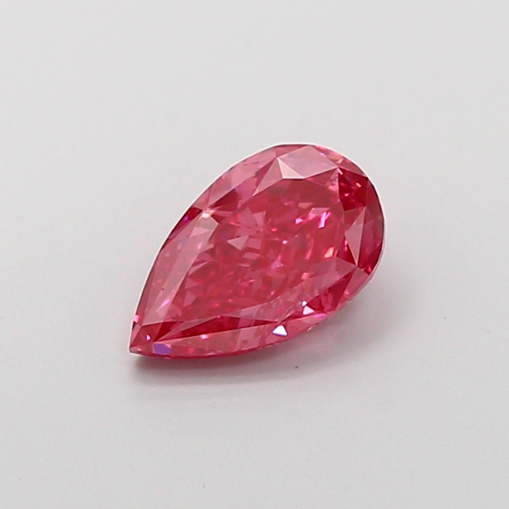 1.06 ct Pear Fancy Vivid Pink Lab-Grown Diamond