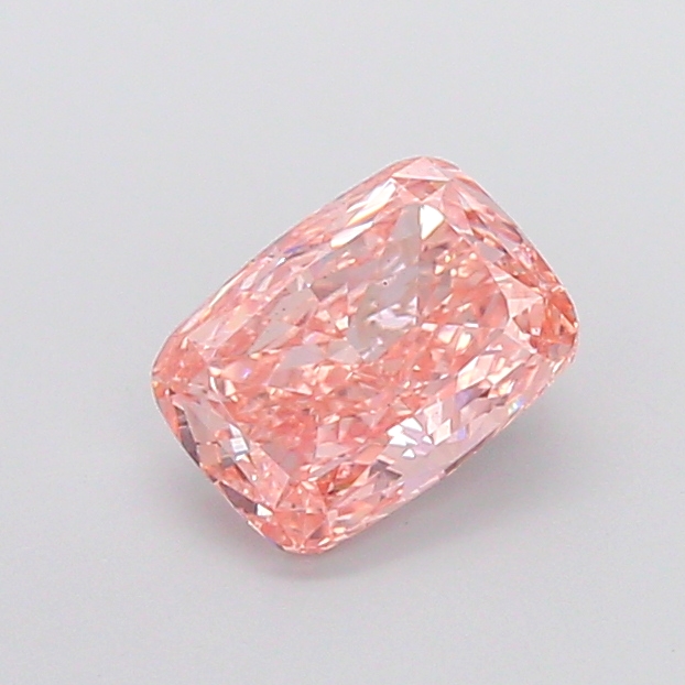 1.52 ct Pink (Intense) VS2 Cushion lab-grown diamond