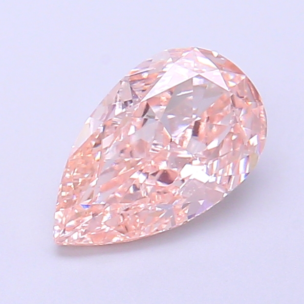 1.33 ct Pink (Fancy) VVS2 Pear Modified lab-grown diamond