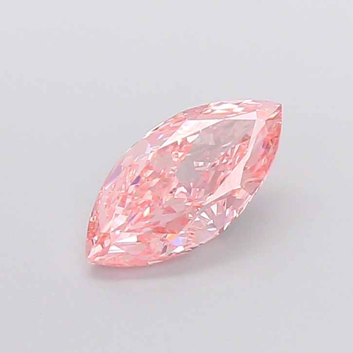 1.59 ct Pink (Vivid) VVS2 Marquise Modified lab-grown diamond