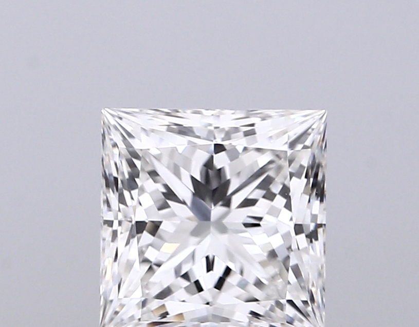 2.10 ct G VVS2 Princess Cut lab-grown diamond