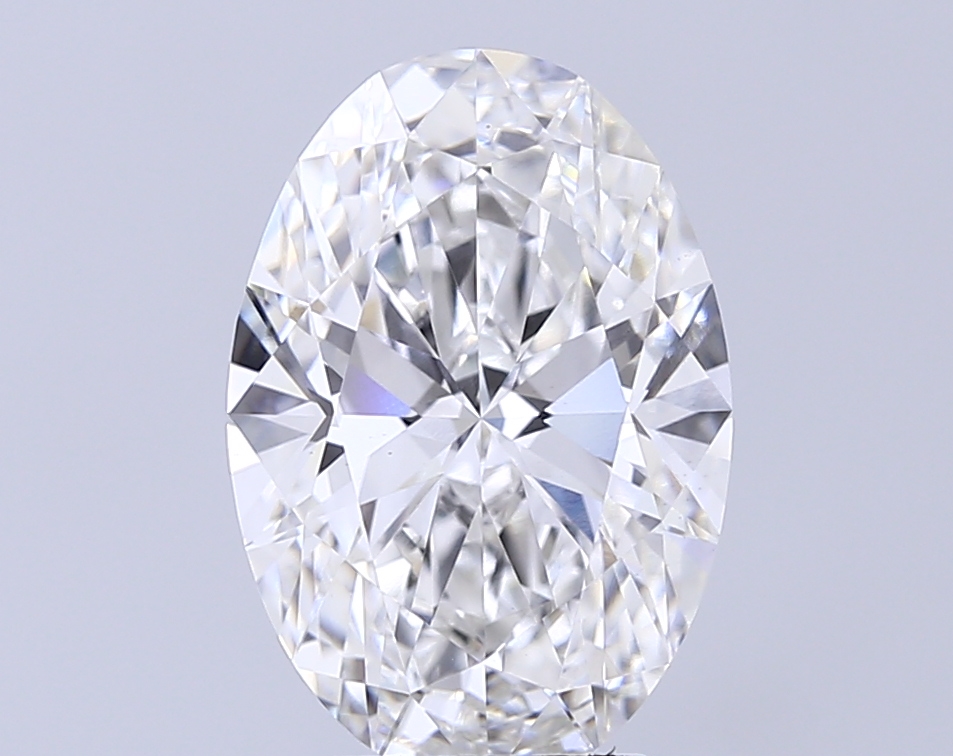 4.09 ct E VS1 Oval Brilliant lab-grown diamond