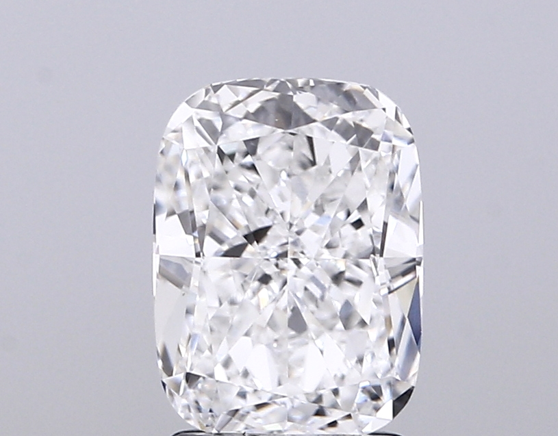 2.02 ct E VS1 Cushion lab-grown diamond