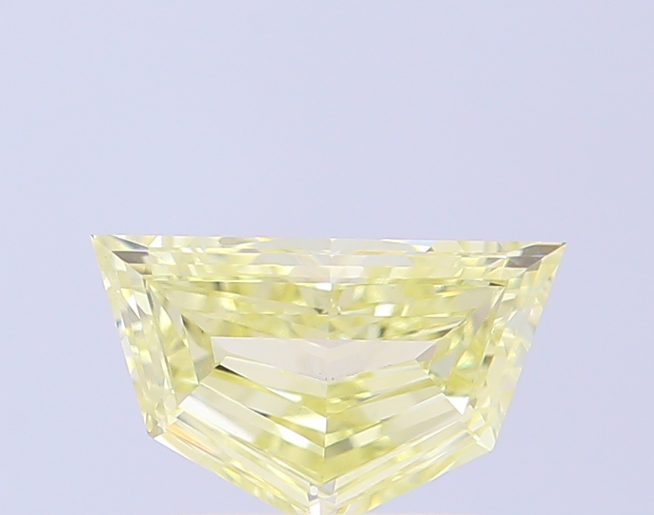 0.77 ct Cadillac, Fancy Intense Yellow VS1 CVD