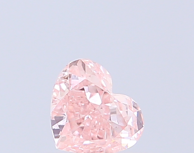 0.30 ct Heart, Fancy Intense Pink VS1 CVD