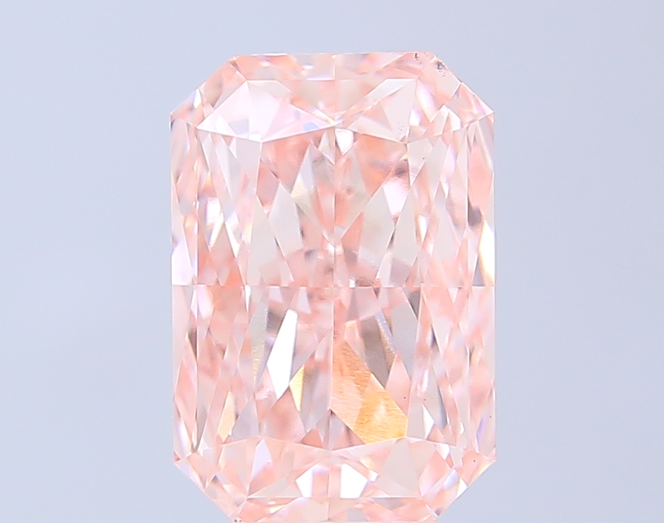 5.02 ct Radiant, Fancy Intense Pink VS1 IGI CVD