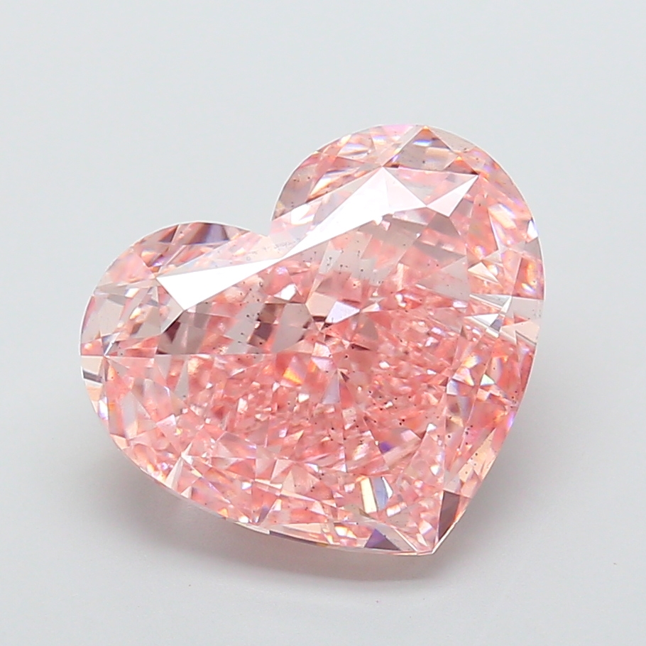 10.03 ct Heart Fancy Vivid Pink Lab-Grown Diamond
