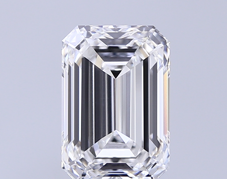 3.06 ct F VVS1 Emerald Cut lab-grown diamond