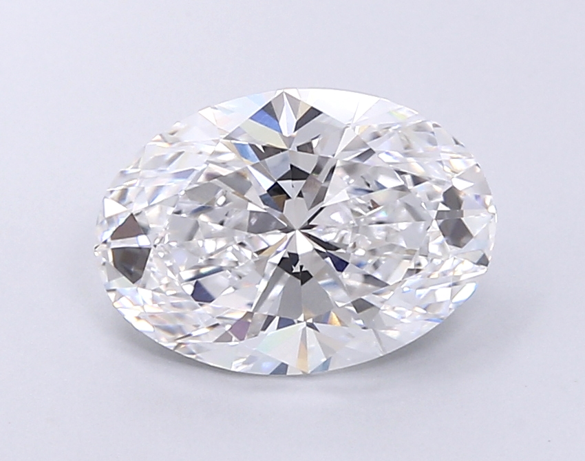 3.5ct Oval · D · VVS2 · GIA