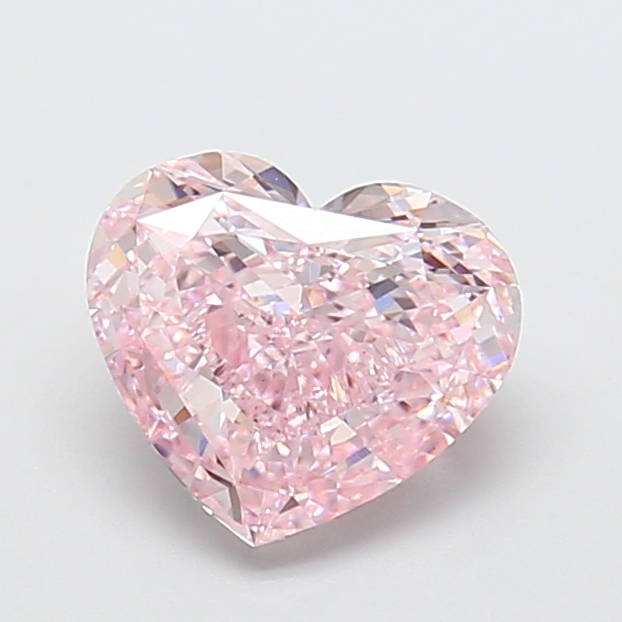 3.01 ct Heart Fancy Light Pink Lab-Grown Diamond