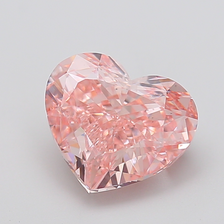 4.50 ct Heart Fancy Intense Pink Lab-Grown Diamond