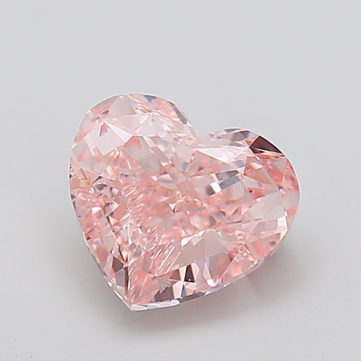 4.03 ct Heart Fancy Intense Pink Lab-Grown Diamond