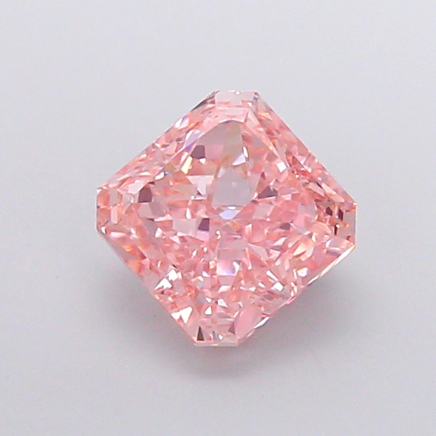1.94 ct Pink (Intense) VVS2 Square Radiant lab-grown diamond