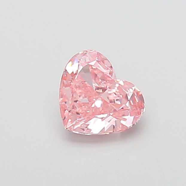 1.38 ct Pink (Vivid) VS1 Heart Modified lab-grown diamond