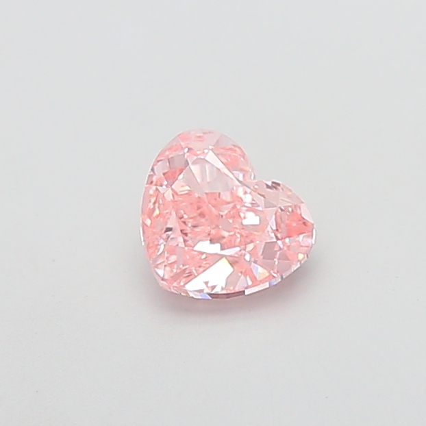 1.04 ct Pink (Vivid) VS1 Heart Modified lab-grown diamond