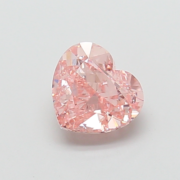 2.03 ct Pink (Intense) VS1 Heart Modified lab-grown diamond