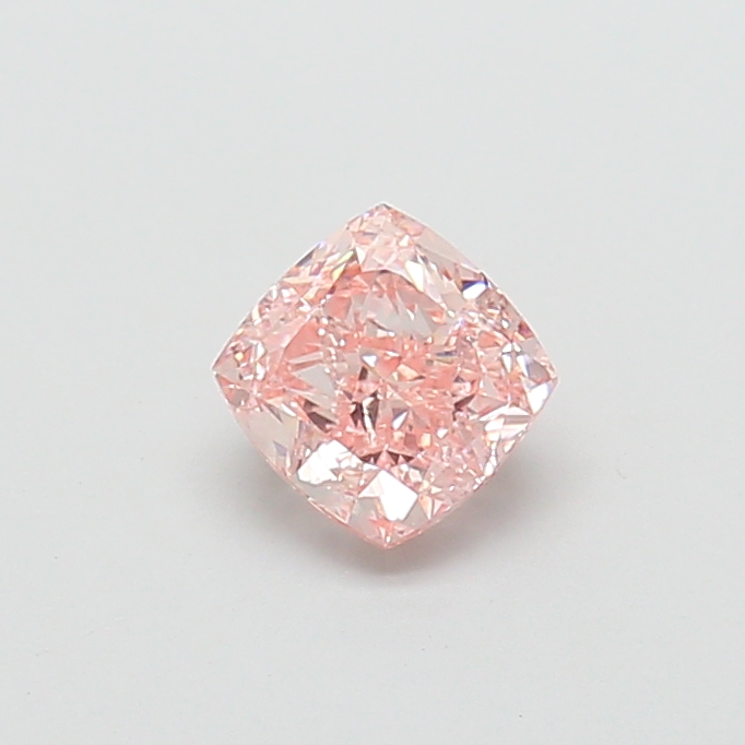 1.52 ct Pink (Intense) VS1 Square Cushion lab-grown diamond