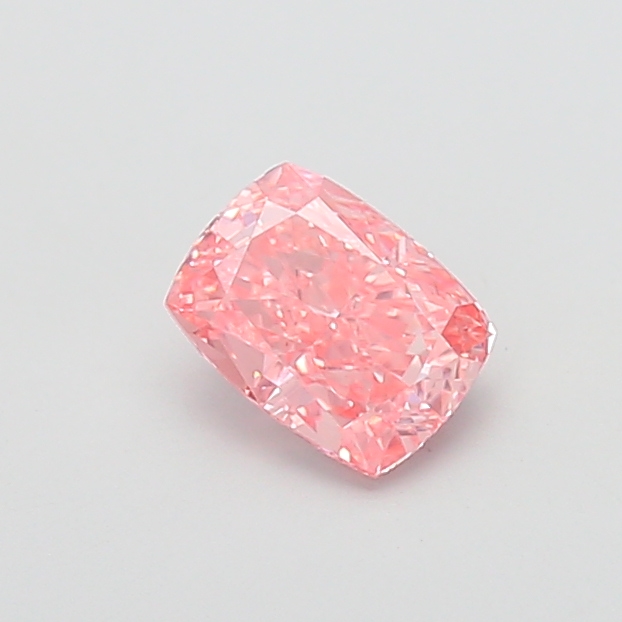 1.29 ct Pink (Vivid) VS1 Cushion lab-grown diamond
