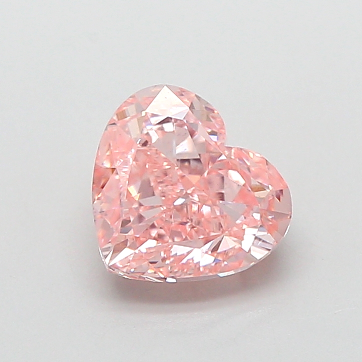 1.50 ct Pink (Intense) VS1 Heart Modified lab-grown diamond