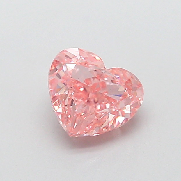 1.05 ct Pink (Intense) VS1 Heart Modified lab-grown diamond