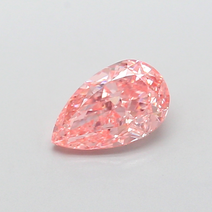 0.99 ct Pink (Intense) VS1 Pear Modified lab-grown diamond