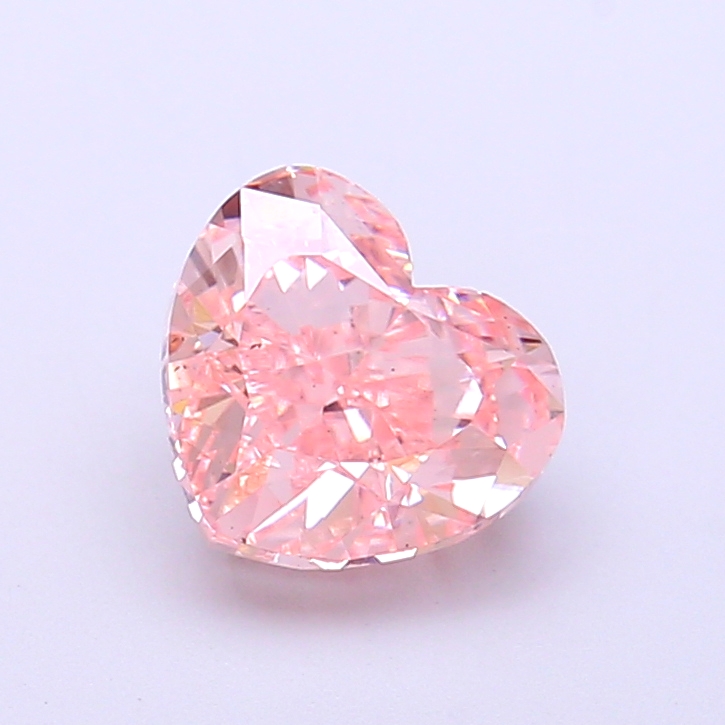 1.75 ct Pink (Intense) VS2 Heart Modified lab-grown diamond