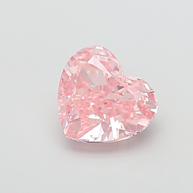 2.09 ct Pink (Intense) VS1 Heart Modified lab-grown diamond