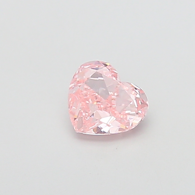 0.94 ct Pink (Intense) VS1 Heart Modified lab-grown diamond