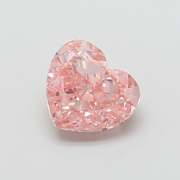 2.02 ct Pink (Vivid) VVS2 Heart Modified lab-grown diamond