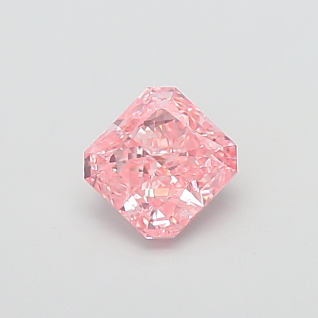 1.25 ct Pink (Vivid) VVS2 Square Radiant lab-grown diamond