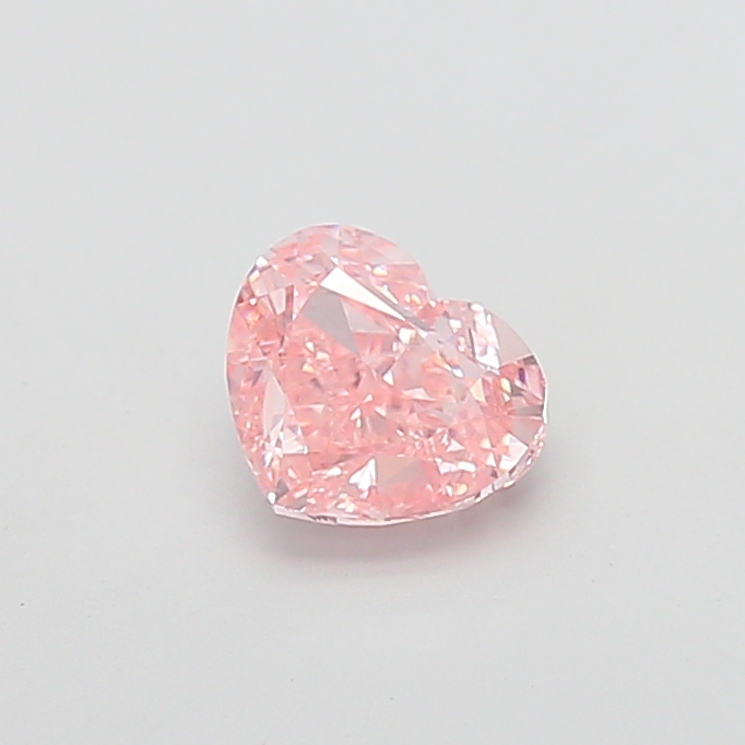 1.52 ct Pink (Intense) VVS2 Heart Modified lab-grown diamond