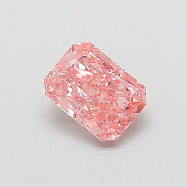 1.51 ct Pink (Vivid) VS2 Radiant lab-grown diamond