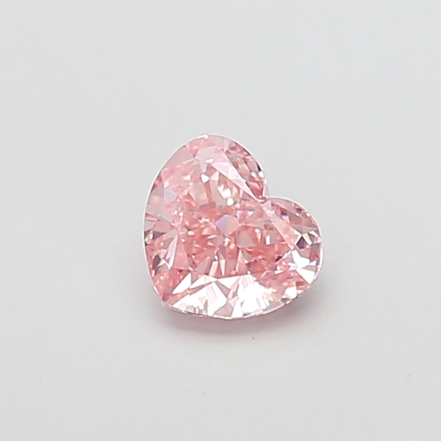 1.02 ct Pink (Intense) VVS2 Heart Modified lab-grown diamond